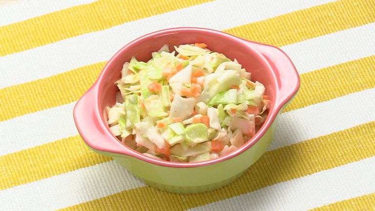 【手軽に家庭で作れる介護食】コールスローサラダ｜訪問歯科ネット
