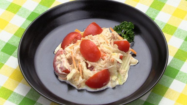 【手軽に家庭で作れる介護食】ツナサラダ｜訪問歯科ネット